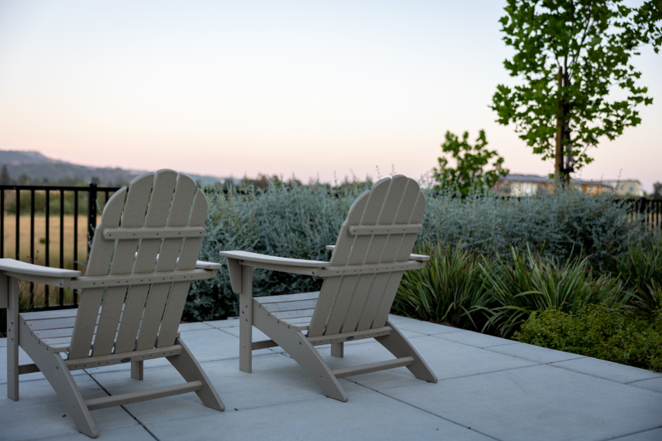 The North Hills backyard
