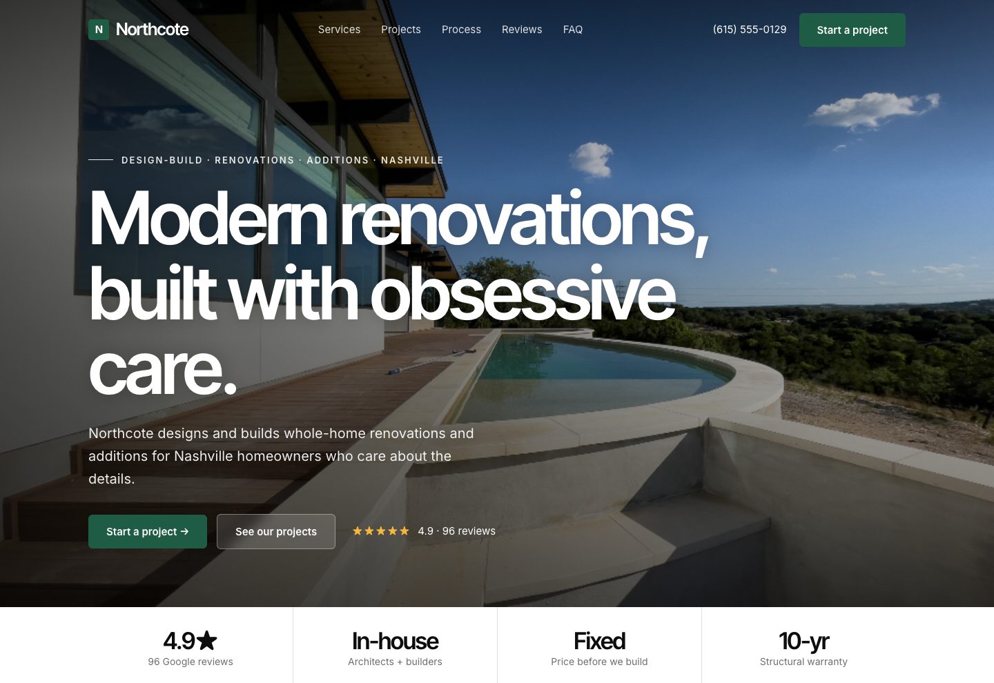 Northcote website concept